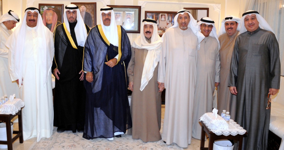 ديوان الدغيشم استقبل المهنئين... مبارك عليكم الشهر