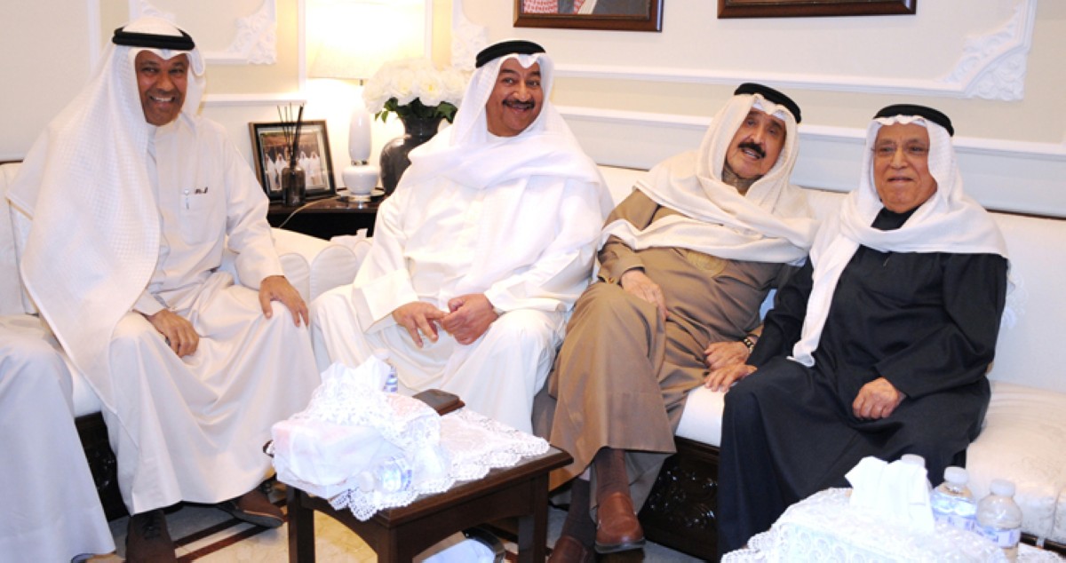 ديوان الدغيشم استقبل المهنئين... مبارك عليكم الشهر