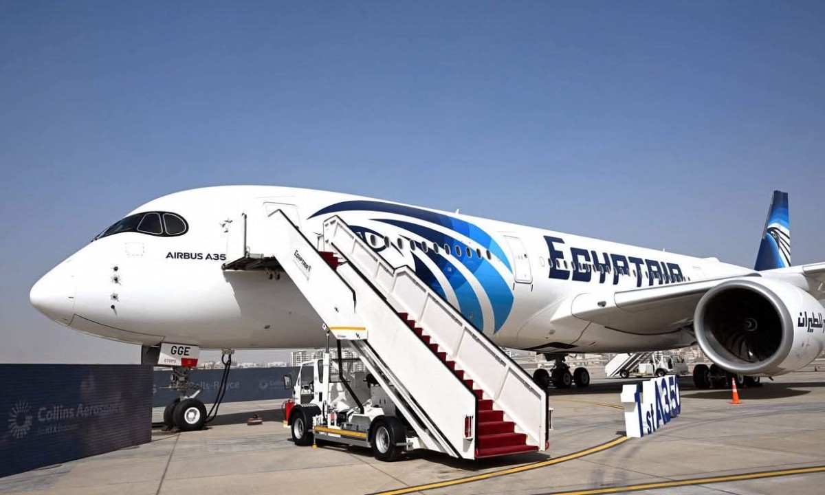 'مصر للطيران' تختار الكويت لأولى رحلات A350 الجديدة