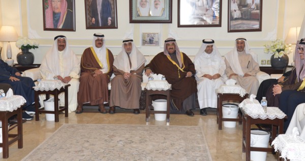 ديوان الدغيشم استقبل المهنئين... مبارك عليكم الشهر