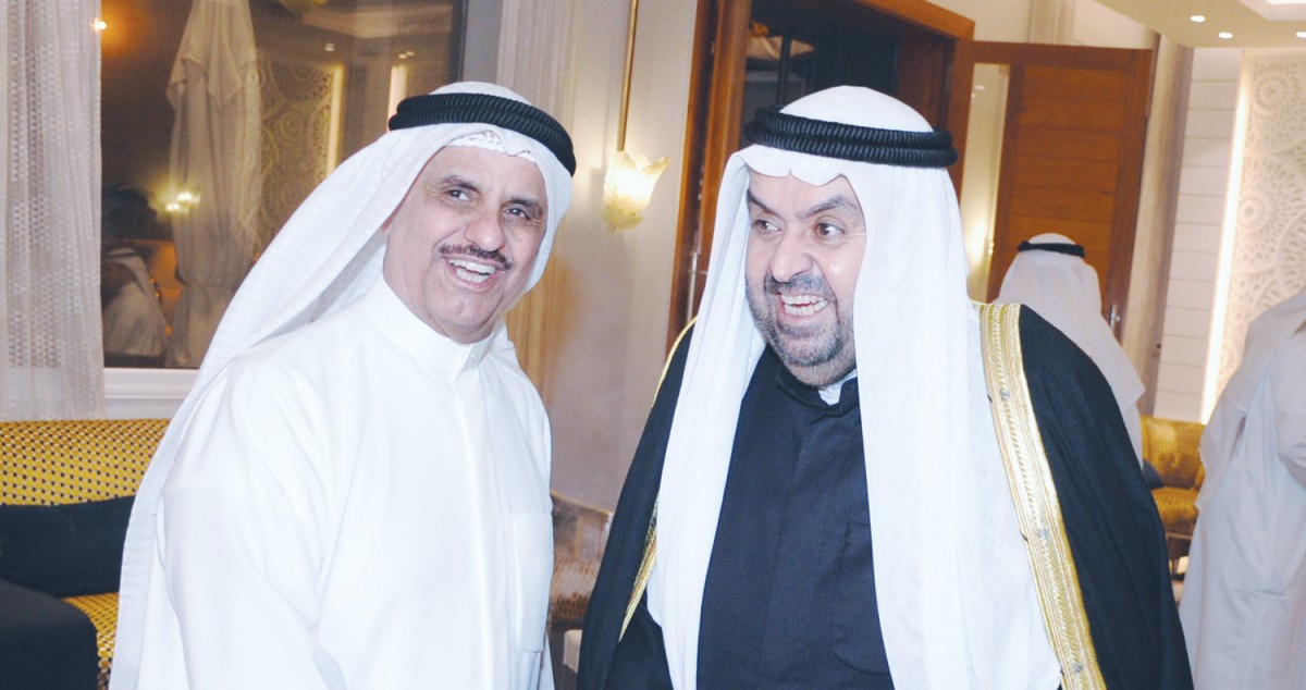 ديوان الجارالله الخرافي استقبل المهنئين بالشهر