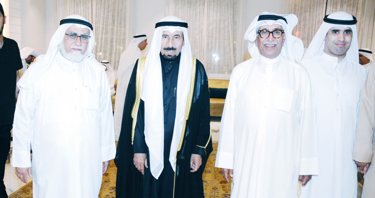 ديوان الجارالله الخرافي استقبل المهنئين بالشهر