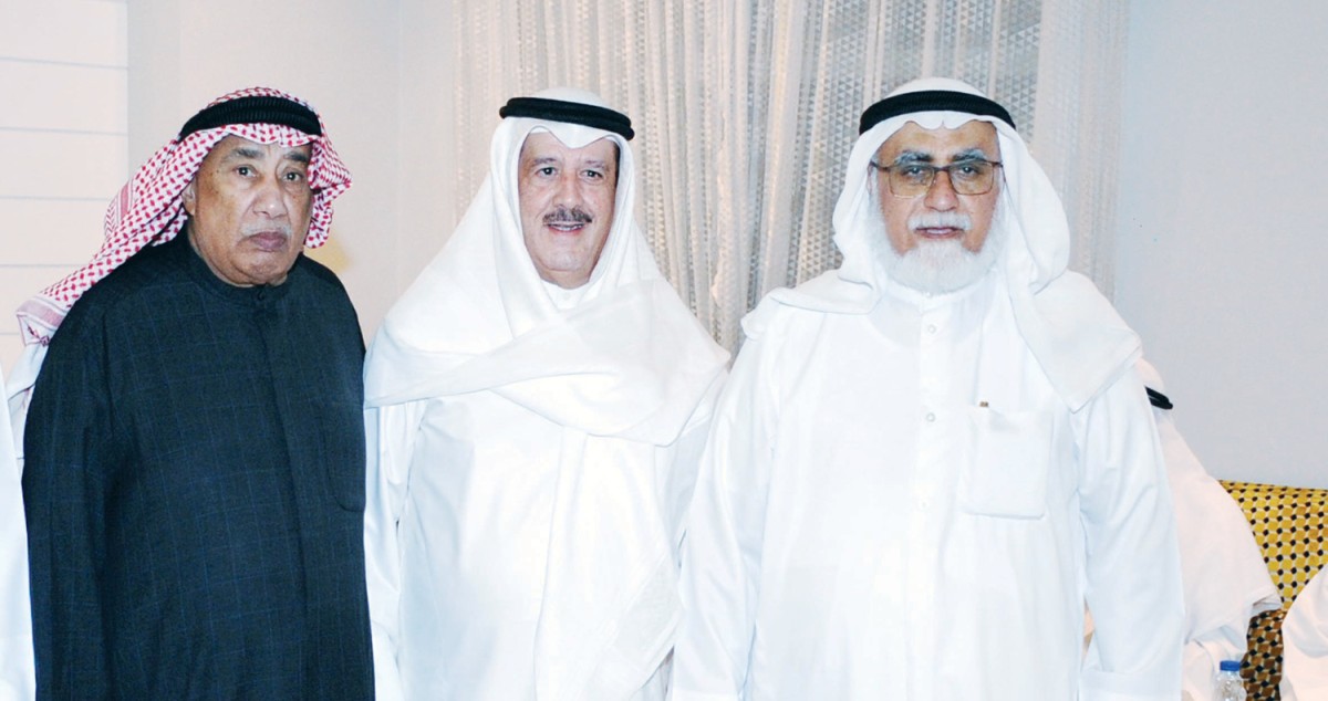 ديوان الجارالله الخرافي استقبل المهنئين بالشهر