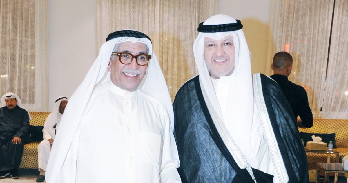 ديوان الجارالله الخرافي استقبل المهنئين بالشهر