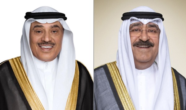 الأمير مشعل الأحمد يتلقى تهاني ولي العهد بمناسبة العيد الوطني الـ65 ويوم التحرير الـ35 للكويت