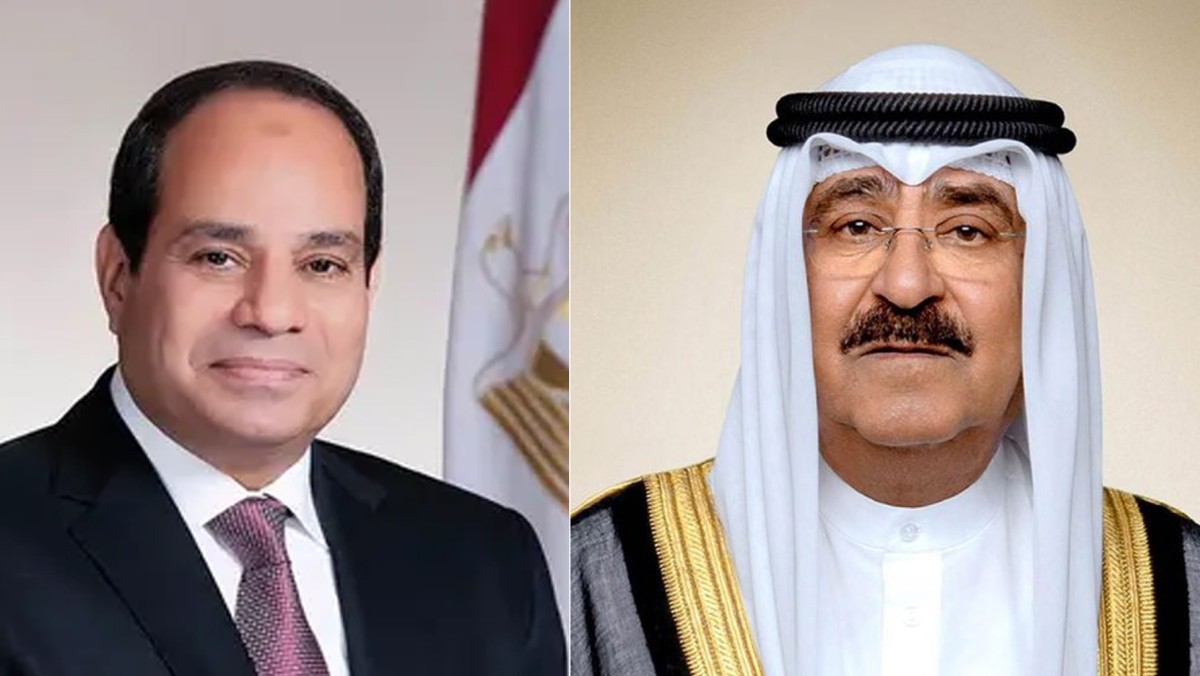 سمو الأمير يتلقى اتصالاً هاتفياً من الرئيس المصري