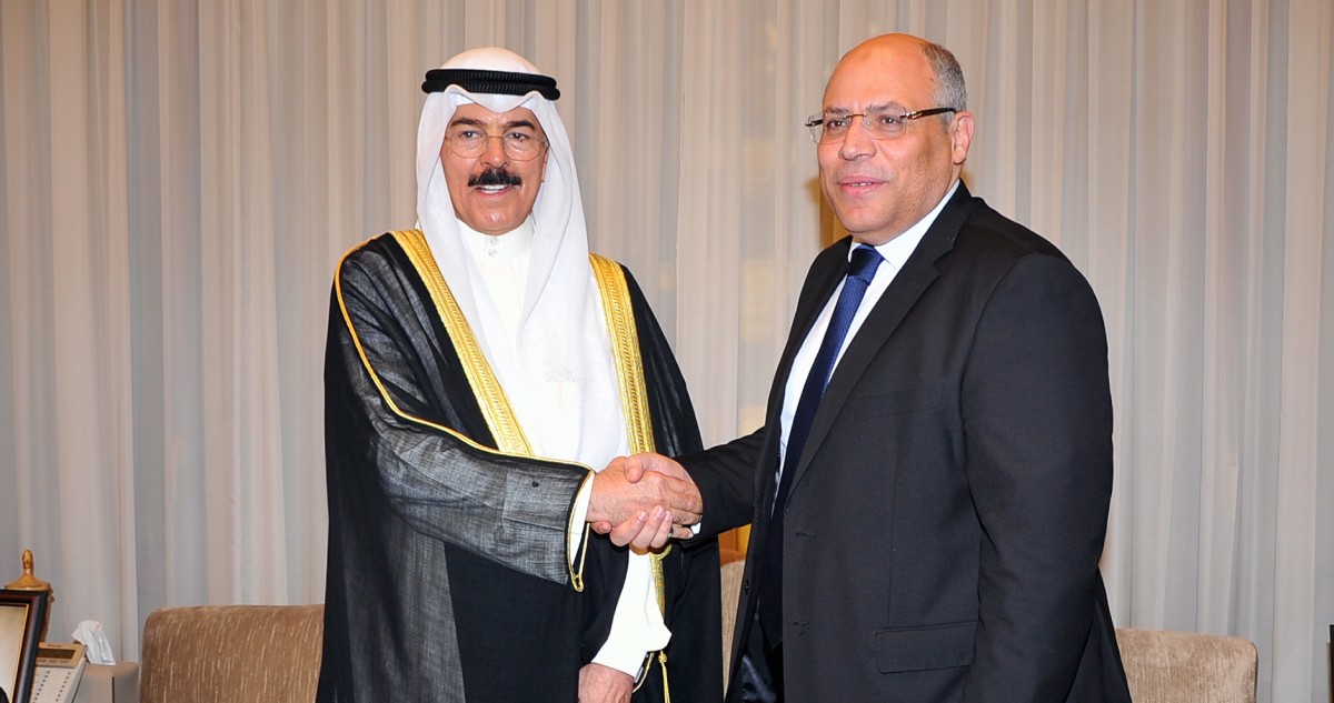 محمد الخالد استقبل المهنئين... مبارك الشهر على الكويت قيادةً وشعباً