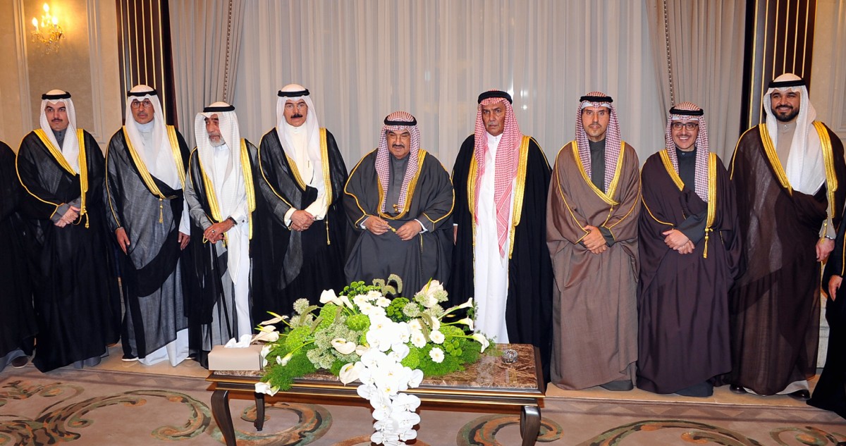 محمد الخالد استقبل المهنئين... مبارك الشهر على الكويت قيادةً وشعباً