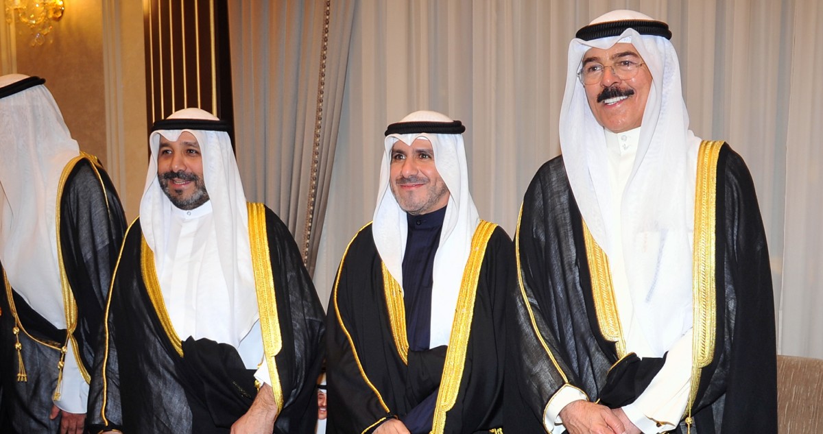 محمد الخالد استقبل المهنئين... مبارك الشهر على الكويت قيادةً وشعباً