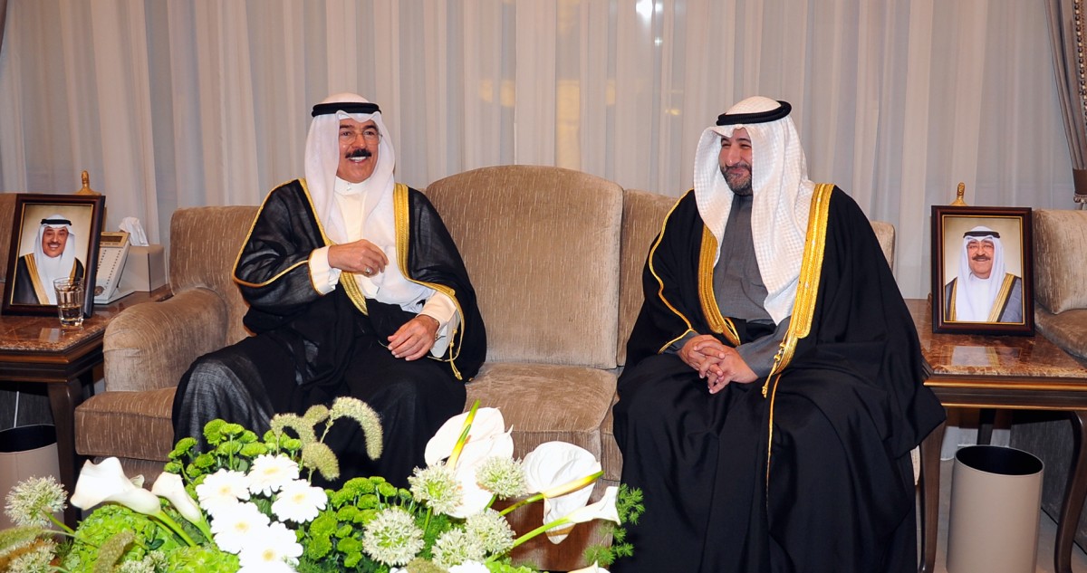 محمد الخالد استقبل المهنئين... مبارك الشهر على الكويت قيادةً وشعباً