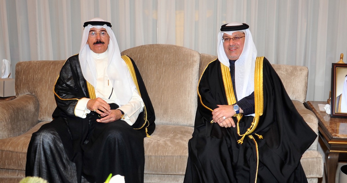 محمد الخالد استقبل المهنئين... مبارك الشهر على الكويت قيادةً وشعباً