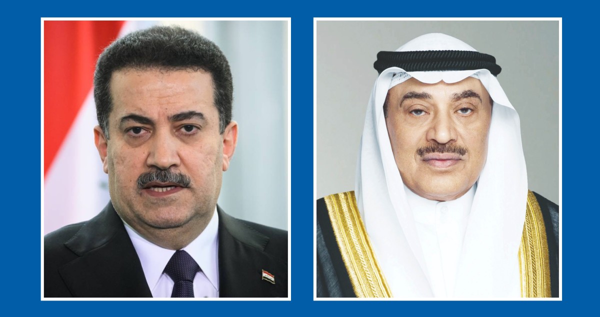 سمو ولي العهد يتلقى اتصالاً من رئيس الوزراء العراقي