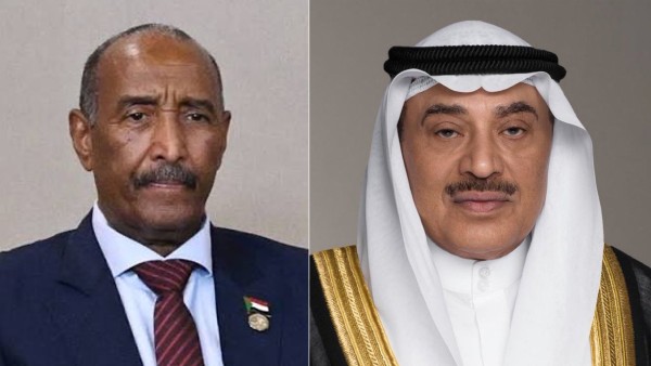 سمو ولي العهد يتلقى اتصالاً من رئيس مجلس السيادة الانتقالي في السودان