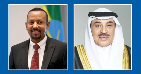 سمو ولي العهد يتلقى اتصالا من رئيس وزراء إثيوبيا ويدين الهجوم الإيراني على الكويت