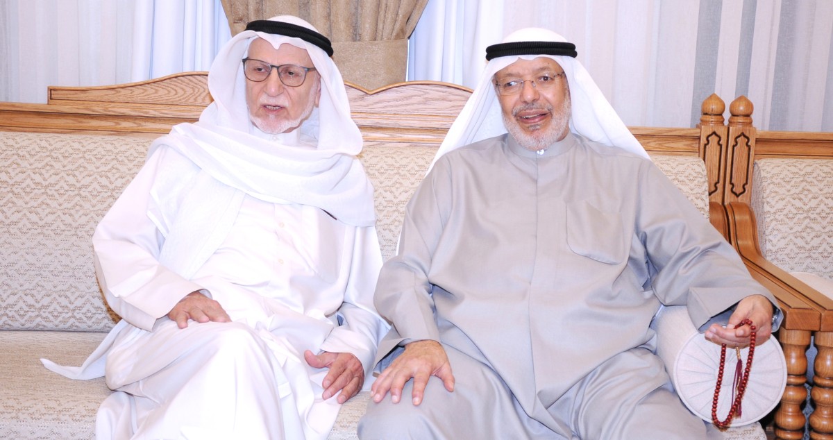 ديوان  علي الجسار يستقبل المهنئين في النزهة