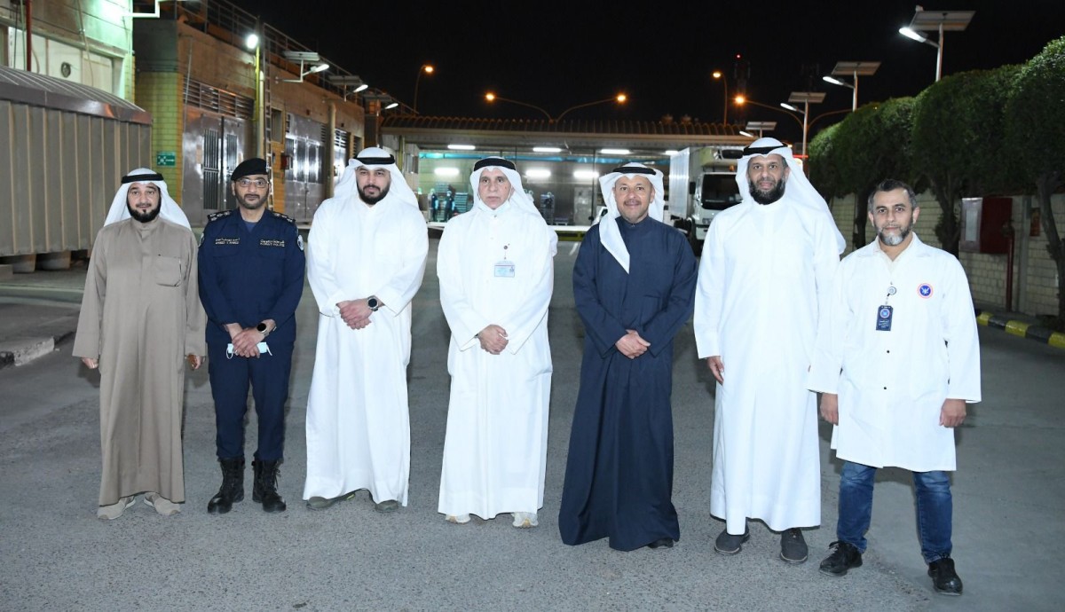 جولات ميدانية لمحافظ الفروانية تشمل مديرية الأمن ومطاحن الدقيق في خيطان