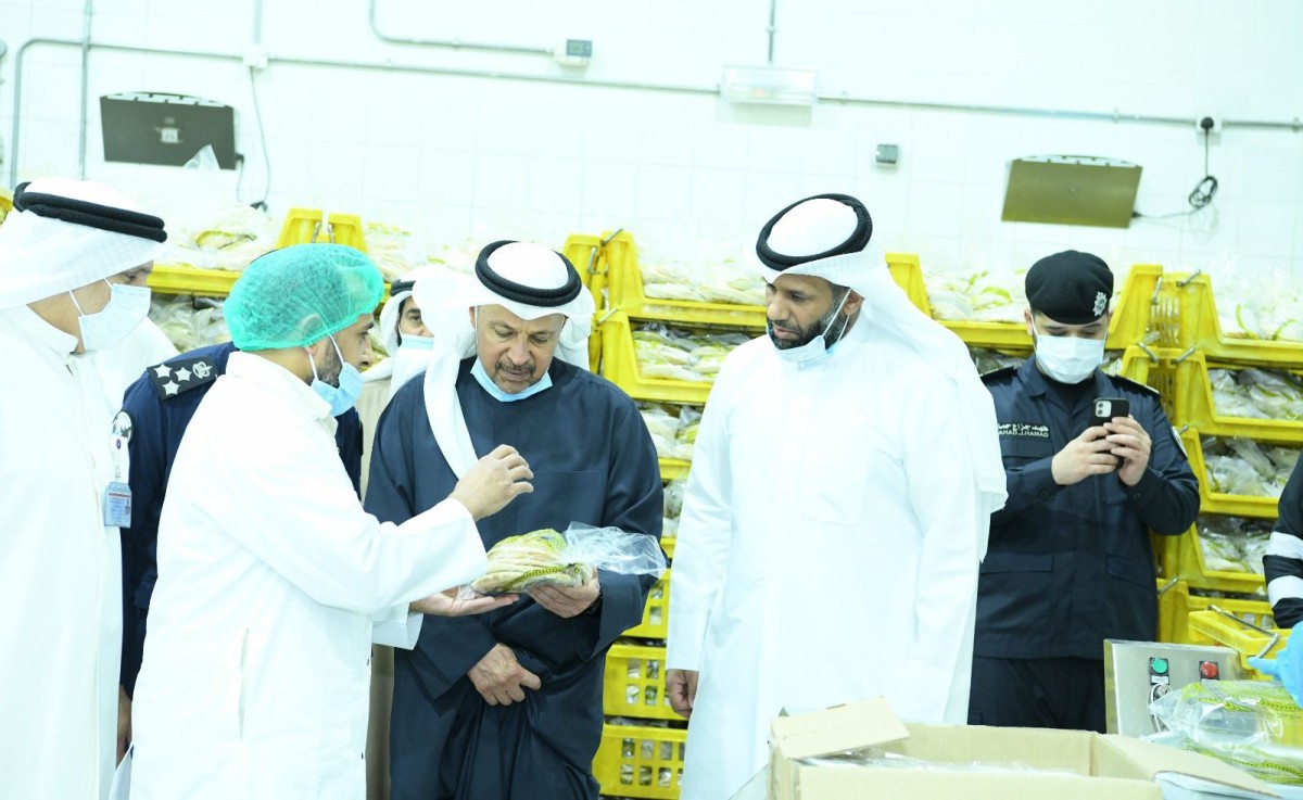 جولات ميدانية لمحافظ الفروانية تشمل مديرية الأمن ومطاحن الدقيق في خيطان