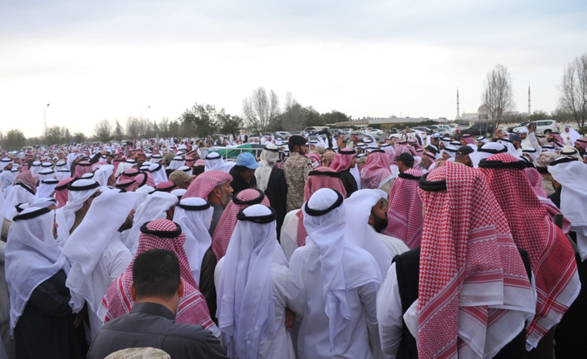 الكويت تشيع شهيدي العمليات الحربية الرقيبين وليد سليمان وعبدالعزيز ناصر