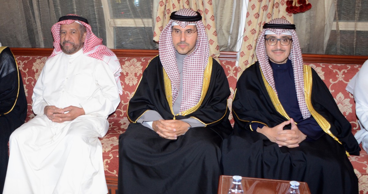 ديوان البرجس احتضن المهنئين