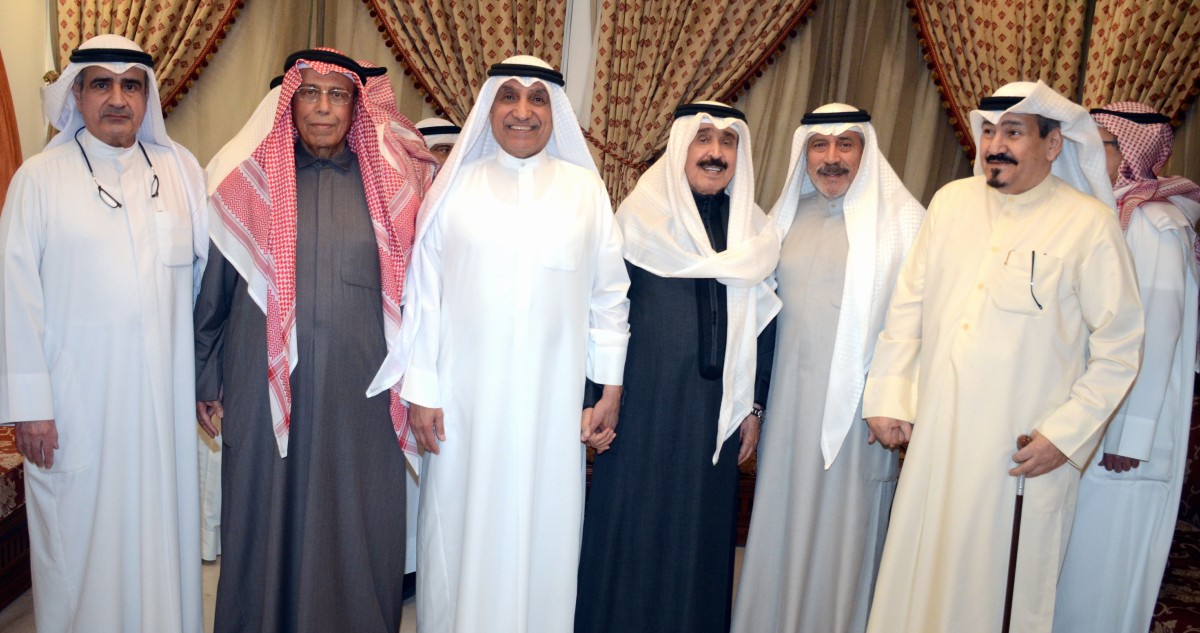 ديوان البرجس احتضن المهنئين