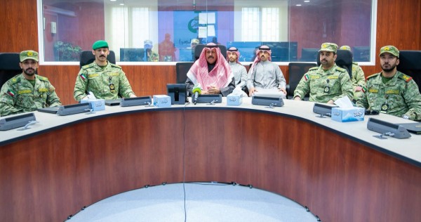 نائب رئيس الحرس الوطني يفقد مركز سالم العلي للدفاع الكيماوي والإشعاعي في الكويت