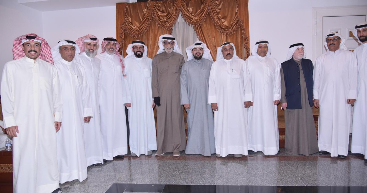 ديوان العلي يجمع المهنئين بالشهر الفضيل