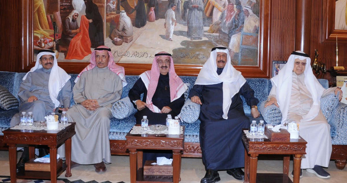 ديوان المعجل استقبل المهنئين