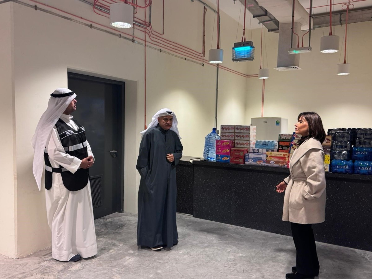 الجلال والميلم يتفقدان الحرم الجامعي في مدينة صباح السالم الجامعية