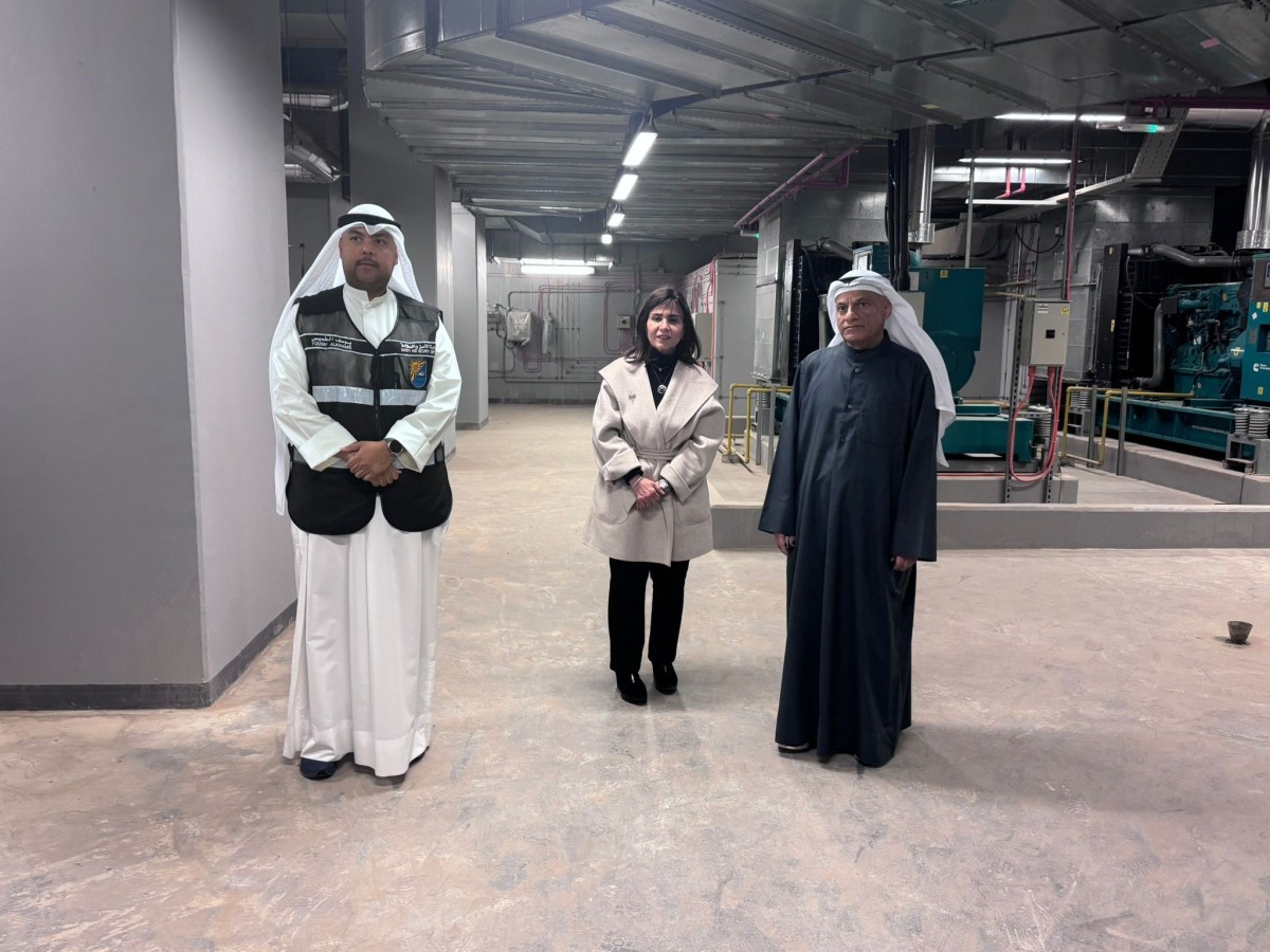 الجلال والميلم يتفقدان الحرم الجامعي في مدينة صباح السالم الجامعية