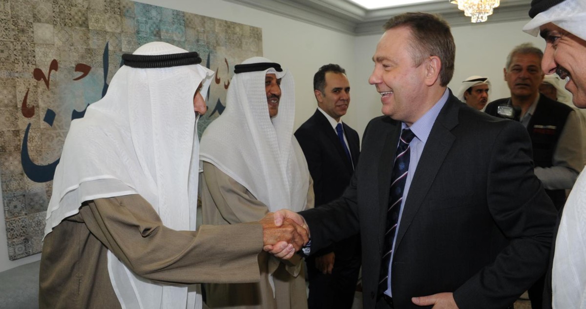 ديوان الشميمري استقبل المهنئين ... مبارك عليكم الشهر