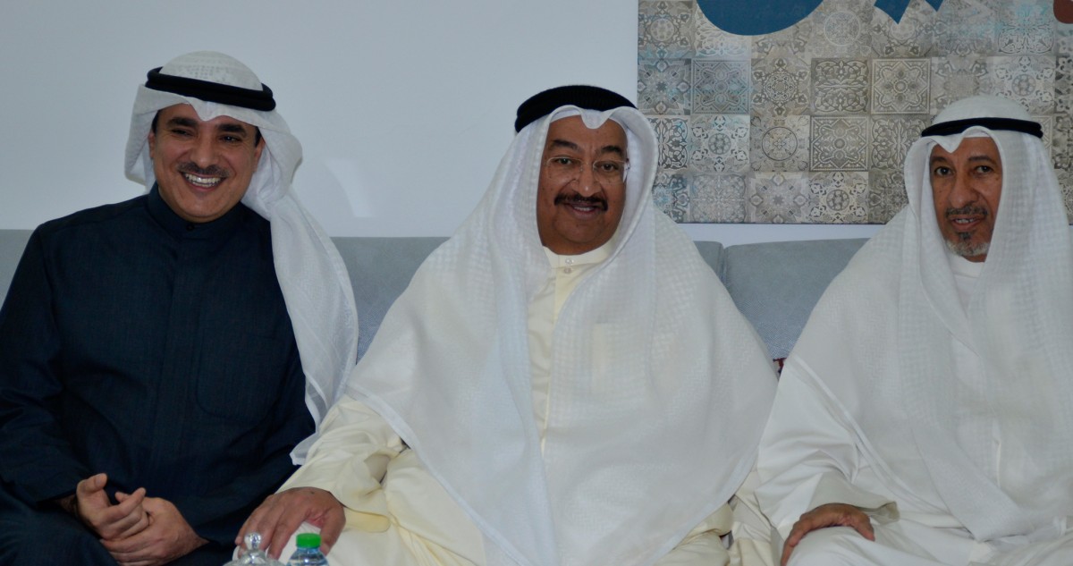 ديوان الشميمري استقبل المهنئين ... مبارك عليكم الشهر