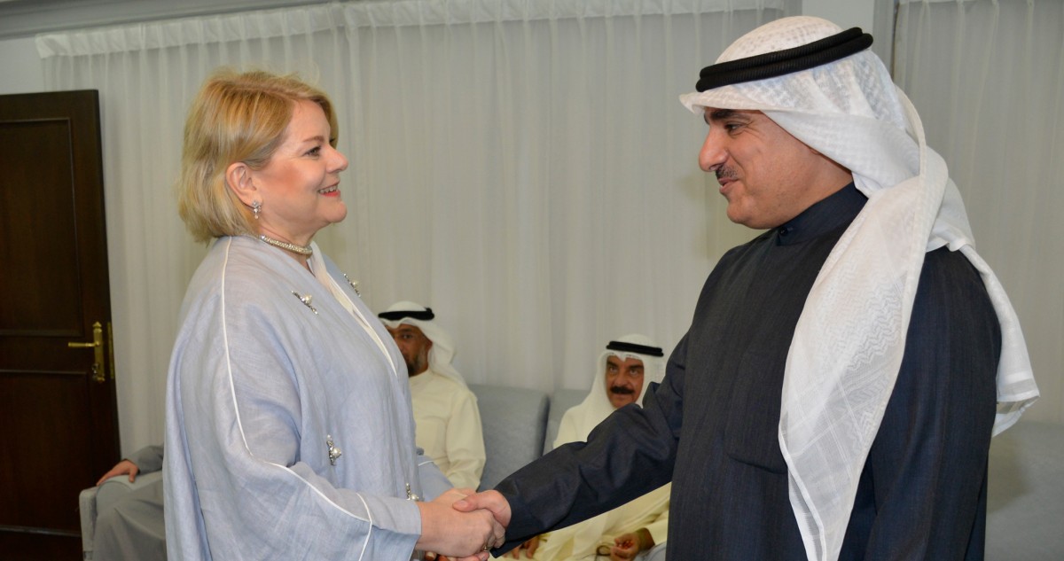 ديوان الشميمري استقبل المهنئين ... مبارك عليكم الشهر