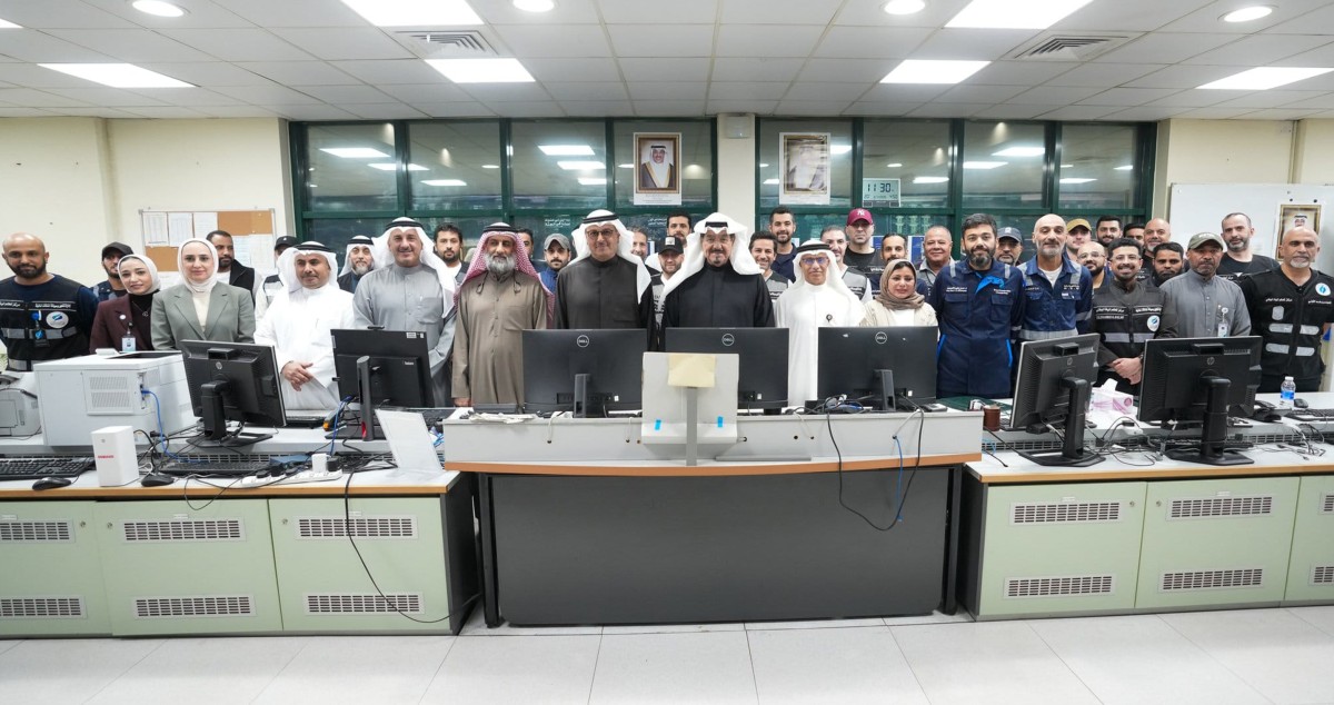 رئيس الوزراء يتفقد مركز التحكم الوطني للمياه