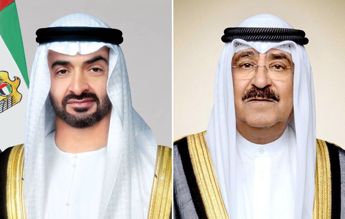 سمو الأمير يتلقى اتصالاً هاتفياً من رئيس الإمارات