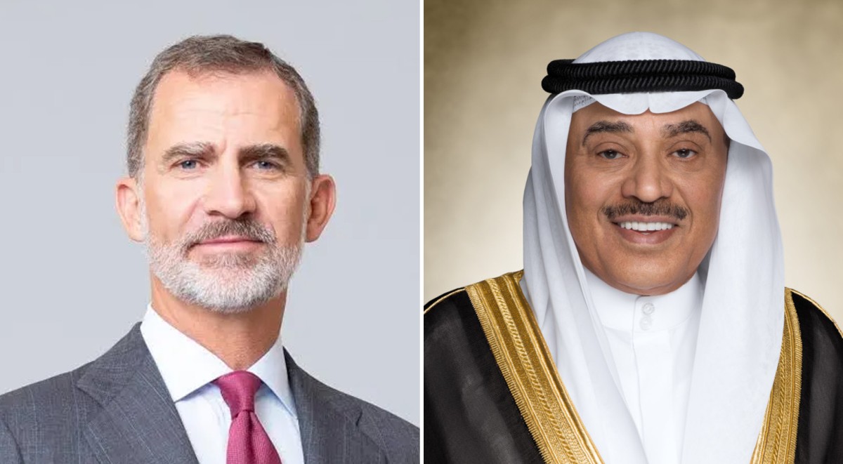 الكويت – سمو ولي العهد يتلقى اتصالا هاتفيا من ملك إسبانيا