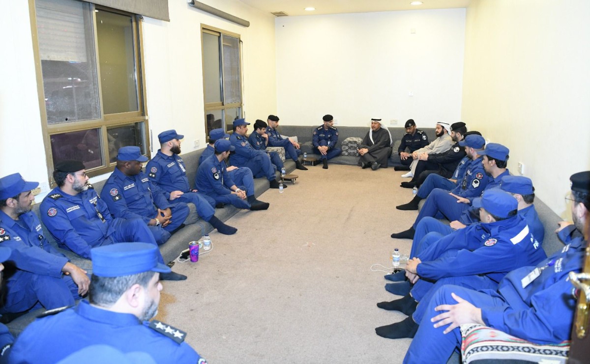 محافظ الفروانية: رجال الإطفاء خط الدفاع الأول لحماية الأرواح والممتلكات