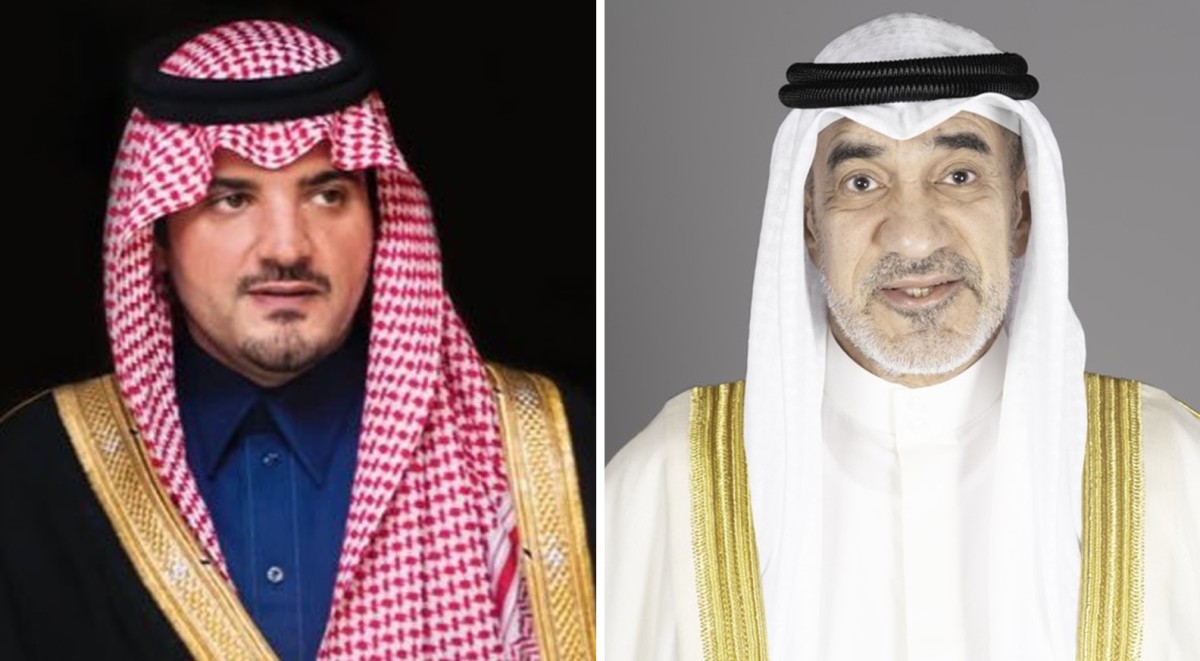 النائب الأول يتلقى اتصال تعزية من وزير الداخلية السعودي باستشهاد اثنين من منتسبي 'أمن الحدود'