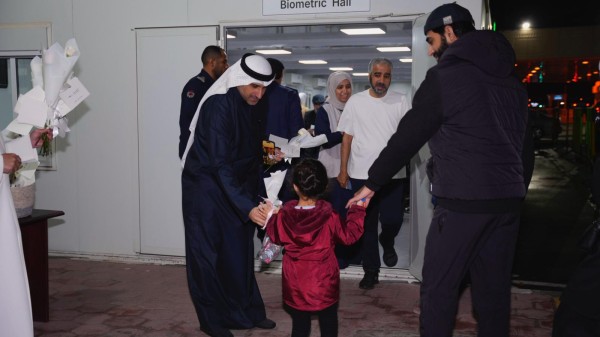 'الكويتية': 158 مسافراً على متن الرحلة المخصصة للمواطنين العائدين من مانشستر عبر مطار الدمام وصلوا إلى حدود الكويت