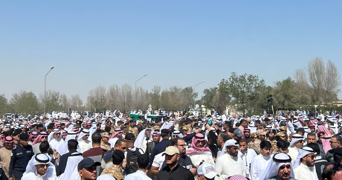 الكويت تشيّع شهيدي الواجب المقدم ركن عبدالله الشراح والرائد فهد المجمد