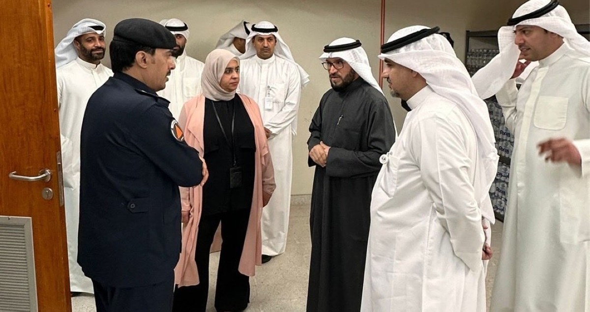 'السكنية' تنفذ إخلاءً وهمياً لمبنى المؤسسة بالتعاون مع الدفاع المدني