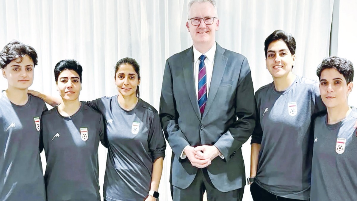 أستراليا تمنح 'تأشيرات' للاعبات إيران بعد ضغوط من ترامب