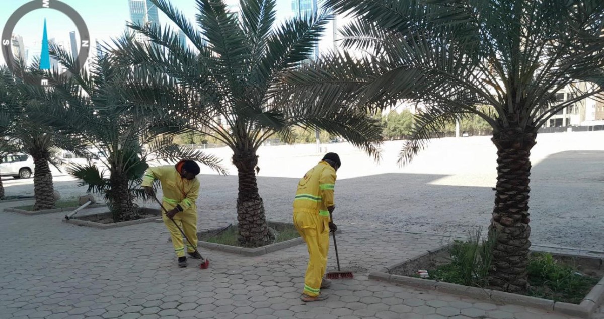 'البلدية': 1333 عاملاً شاركوا في حملات التنظيف بالمحافظات خلال 10 أيام