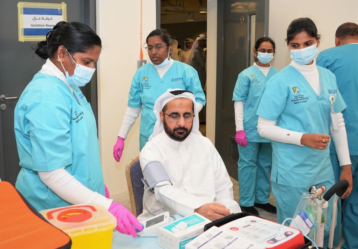 جامعة الكويت تنفذ تجربة إخلاء وهمي لرفع الجاهزية