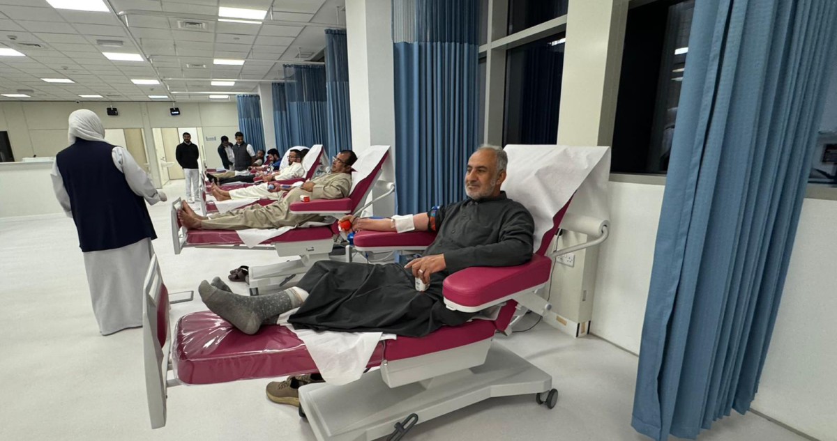 الجالية السورية نظمت حملة 'الكويت تستاهل' للتبرع بالدم