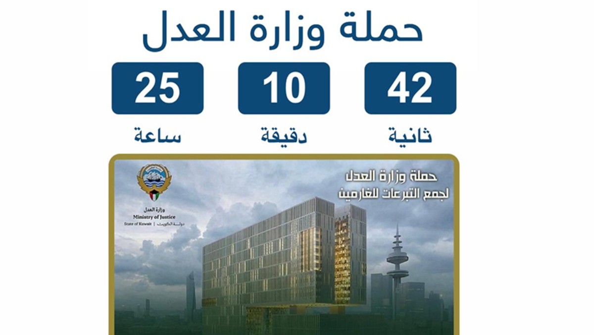 'العدل': تمديد حملة 'الغارمين' 24 ساعة إضافية