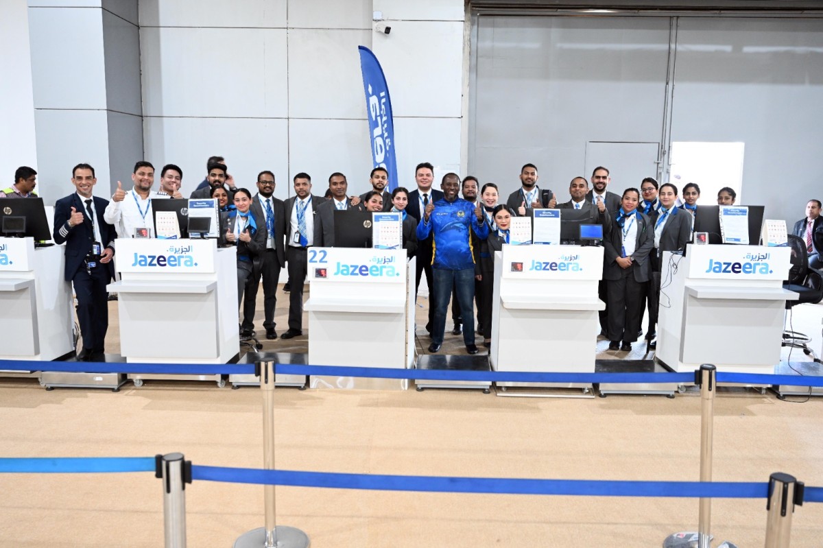 'طيران الجزيرة': نقل موقع إجراءات السفر إلى أرض المعارض الدولية بمنطقة مشرف اعتباراً من يوم غد