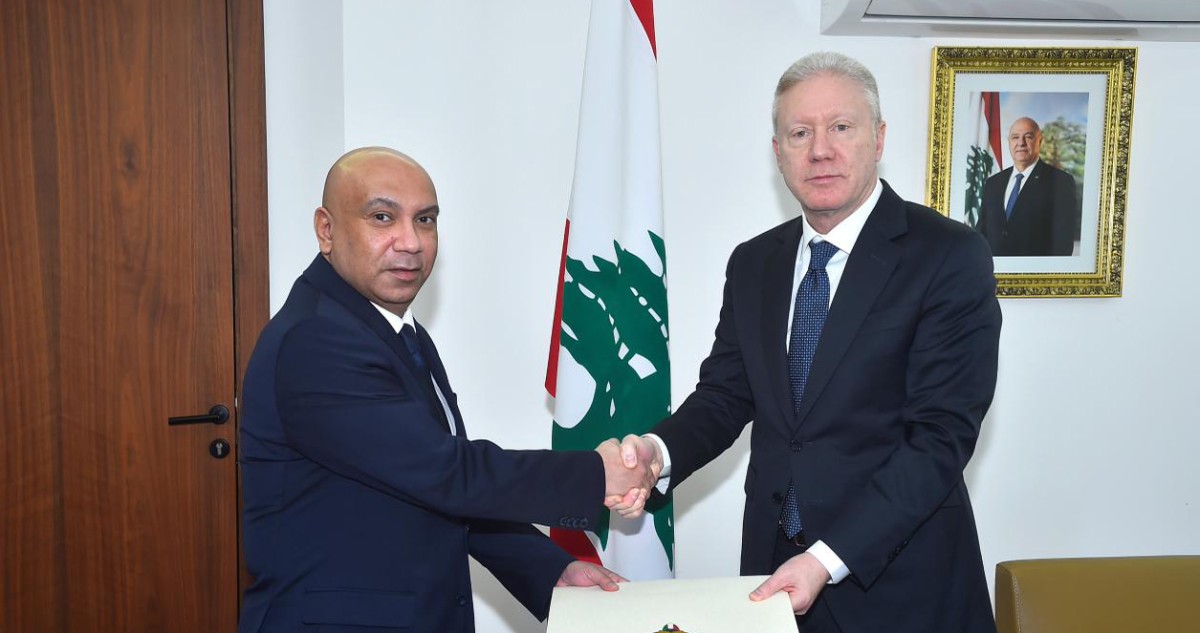الشرجي قدّم أوراق اعتماده: ندعم قرارات الحكومة اللبنانية لترسيخ سيادة الدولة