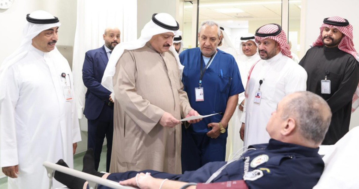 العوضي وقيادات 'الصحة' تفقدوا جاهزية المستشفيات والمراكز الصحية