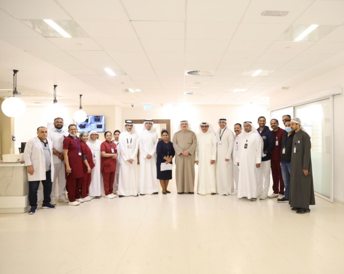 العوضي وقيادات 'الصحة' تفقدوا جاهزية المستشفيات والمراكز الصحية