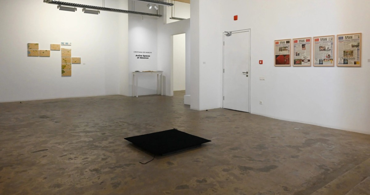 معرض كريستيانا دي مارشي... تطريز يبلور مفهوم الغياب